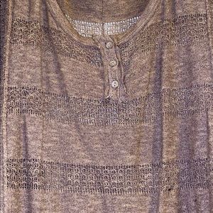 Free People Tops - Free People Brown Long Sleeve Free People Tops - Free People Brown Long Sleeve